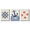 Big Dot of Happiness Ahoy - Nautical - Boy Nursery Wall Art and Kids Room Decorations - Gift Ideas - 7.5 x 10 inches - Set of 3 Prints